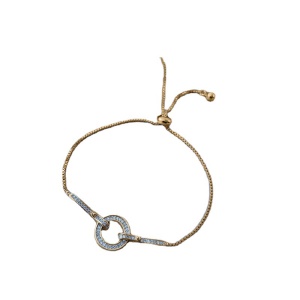 Bracelet brillant micro-incrusté de pierres