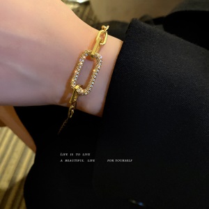 Bracelet à maille 2en1