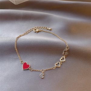 Bracelet motif coeur