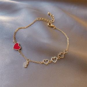 Bracelet motif coeur