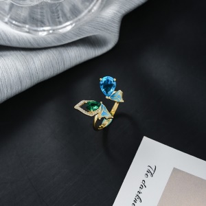Bague tendance motif papillon
