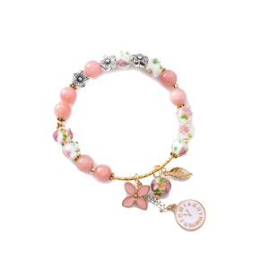 Bracelet en perles de verre