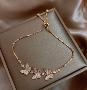 Bracelet de zircon réglable