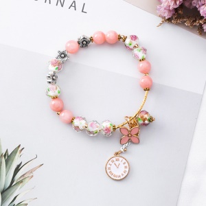Bracelet en perles de verre