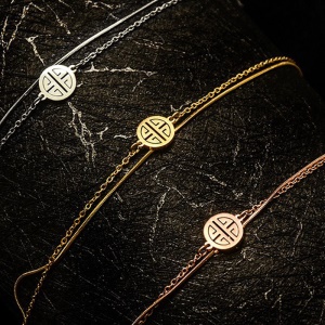 Bracelet en acier titane
