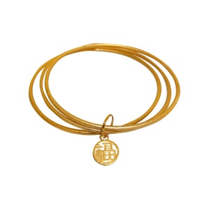 Bracelet doré 3en1
