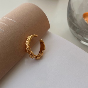 Bague  simple ouverte en métal