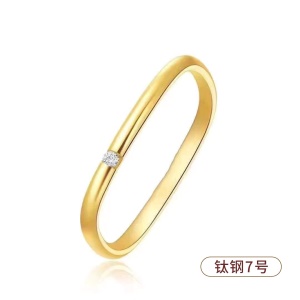 Bague carrée avec diamant artificiels incrustés bijoux pour femmes
