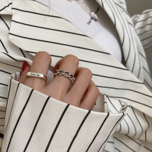 Bague avec ouverture ajustable bijoux  pour femmes