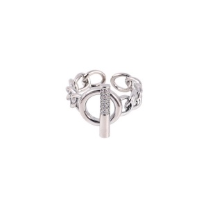 Bague à la mode avec diamant incrusté pour les femmes