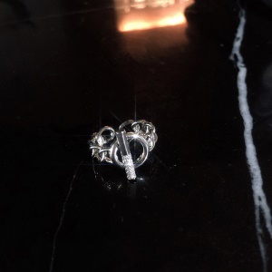 Bague à la mode avec diamant incrusté pour les femmes