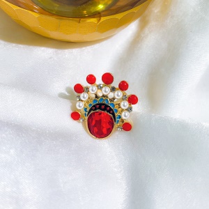 Bague ouverte de style ethnique