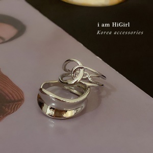 Bague argentée