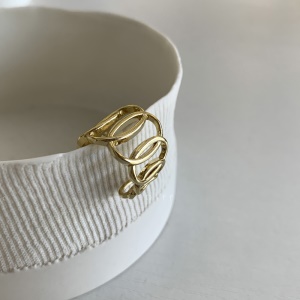 Bague dorée  pour femme