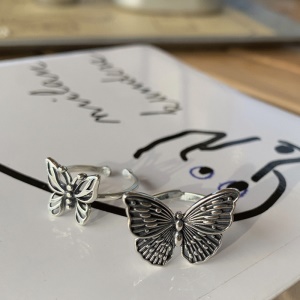 Bague avec papillon design personnalisé pour femme vendu en gros