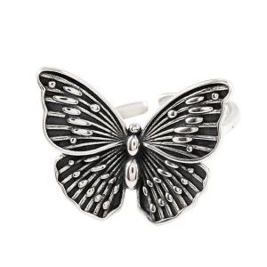 Bague avec papillon design personnalisé pour femme vendu en gros