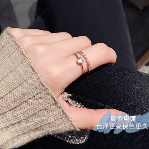 Bague ouvert créative et chic