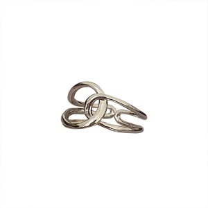 Bague argentée
