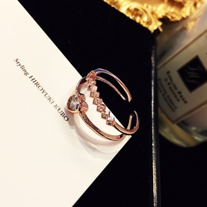 Bague ouvert créative et chic