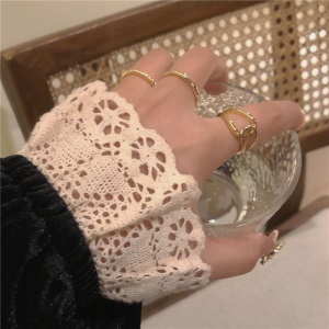 Ensemble de bagues de trois piecest design sens de la main décorations femmes en gros
