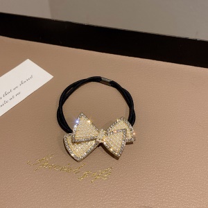Bandeau pour cheveux Nœud papillon avec Trois couche