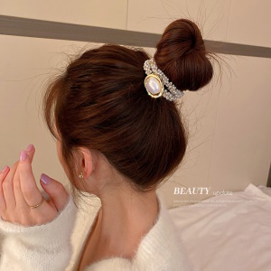 Bandes de cheveux avec perles artificielles