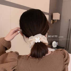 Chouchou cheveux fleural