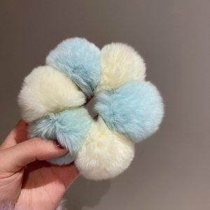 Chouchou cheveux en Peluche