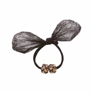 Boucle de cheveux en dentelle arc
