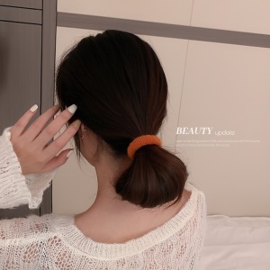élastique à cheveux  en laine
