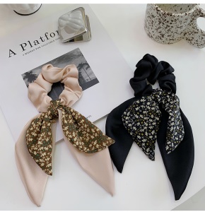 Boucle de cheveux arc imprimé