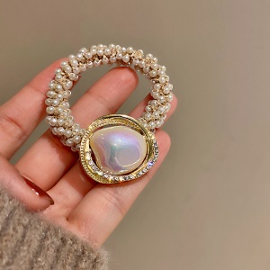 Bandes de cheveux avec perles artificielles