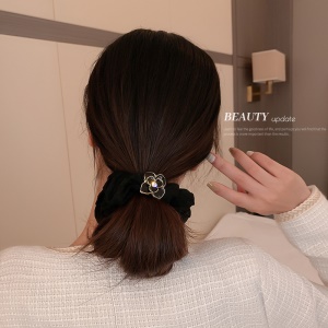 Chouchou cheveux fleural