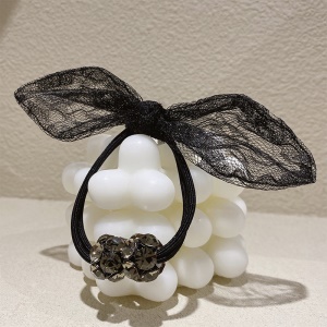 Boucle de cheveux en dentelle arc