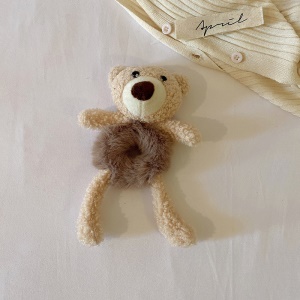 Attache cheveux avec décoration ours pour les enfants