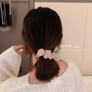 Chouchou cheveux avec dessins animés