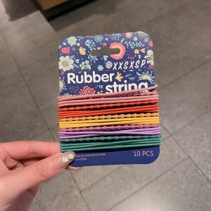 Chouchous colorés élastique à cheveux