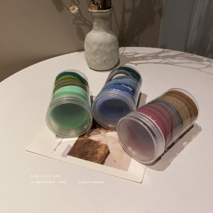Boîte à attache cheveux  (10 par boîtes)