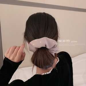 Chouchou cheveux avec décoration de diamant artificiel