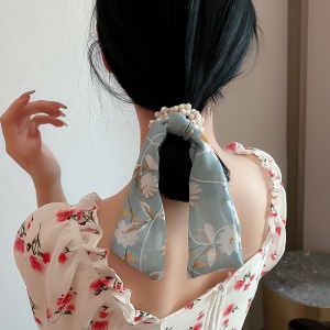 Attache cheveux incrusté de perles