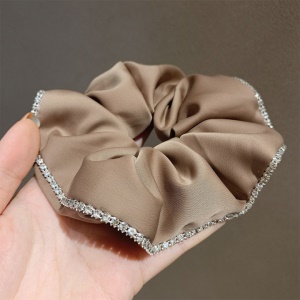 Chouchou cheveux en dentelle en soie
