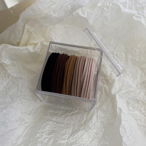 Chouchou cheveux avec haute élasticité vendu en boîte