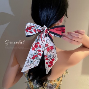 Elastique à cheveux en perles artificiels avec bandeau de cheveux