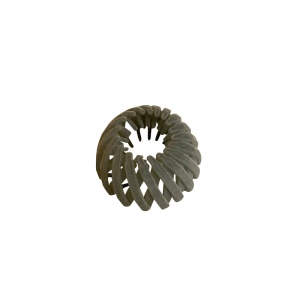 Chouchou en velours attache cheveux style de nid d'oiseau