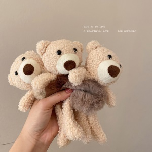 Attache cheveux avec décoration ours pour les enfants
