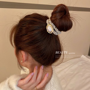 Bandes de cheveux avec perles artificielles