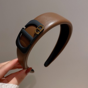 Bandeau en cuir pour cheveux