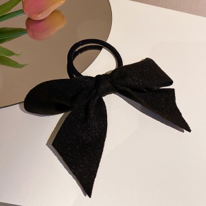 Elastique à cheveux avec décoration de noeud papillon