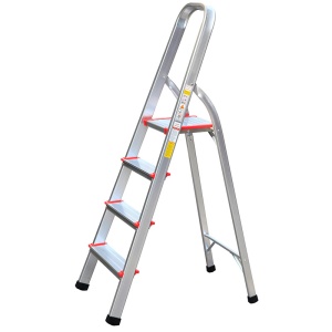 Echelle pliable en alliage d'aluminium