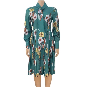 Robe dame fibre de polyester-soie